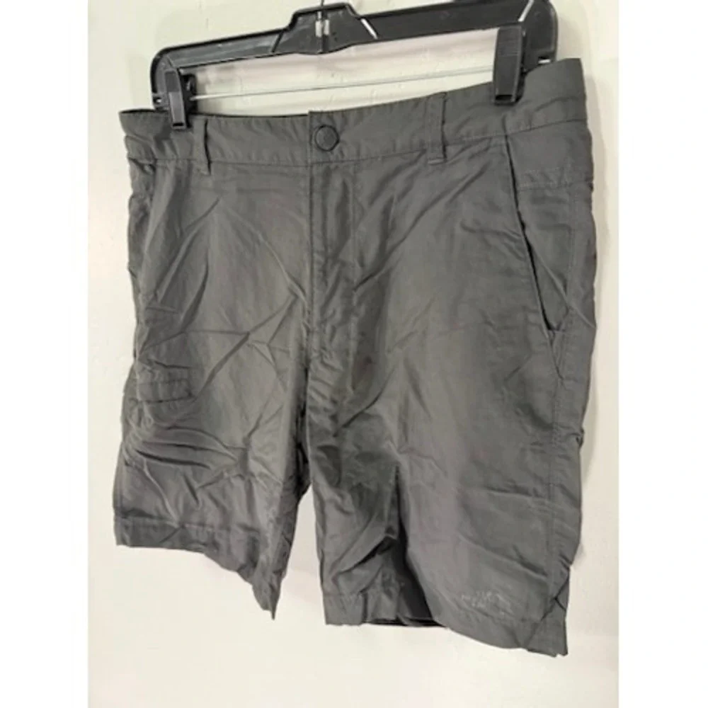 The North Face Mens Charcoal Gray‎ Cargo Shorts Size 32 Outdoor Hiking